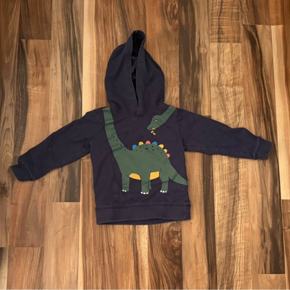Carter's Navy Dinosaur Hoodie